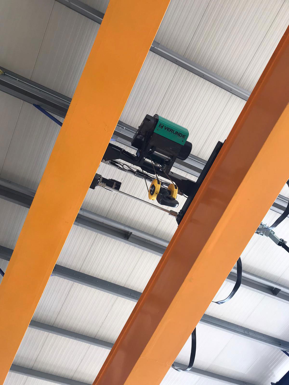 Verlinde Crane at the roof